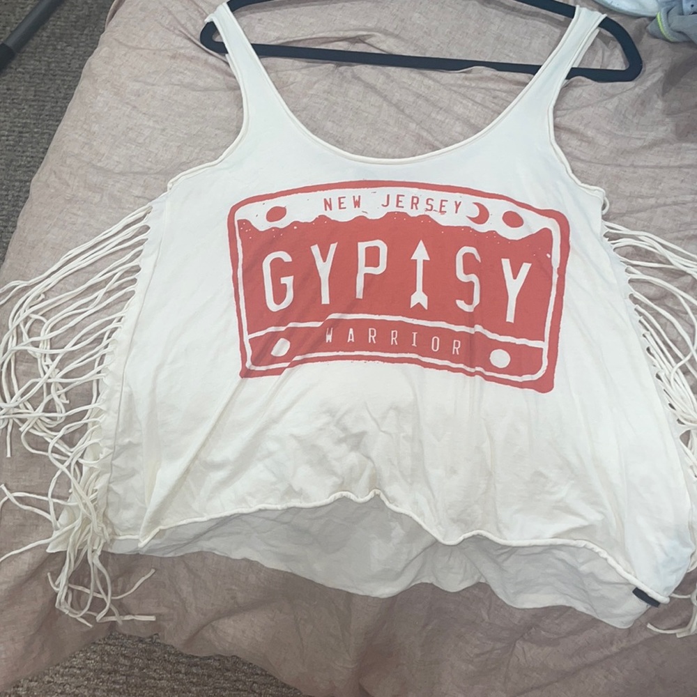 🌼 5 for $30 🌼 Gypsy Warrior Fringe Crop Top